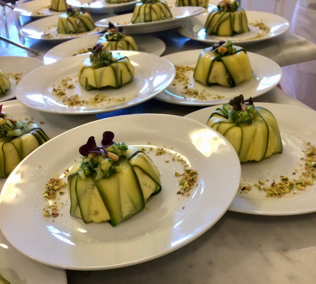 French cooking and culture zucchini and goat cheese verrines