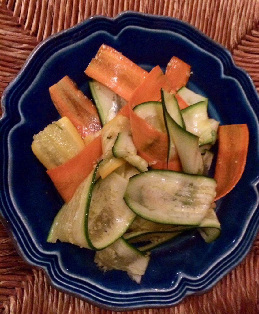 Zucchini and Carrot salad