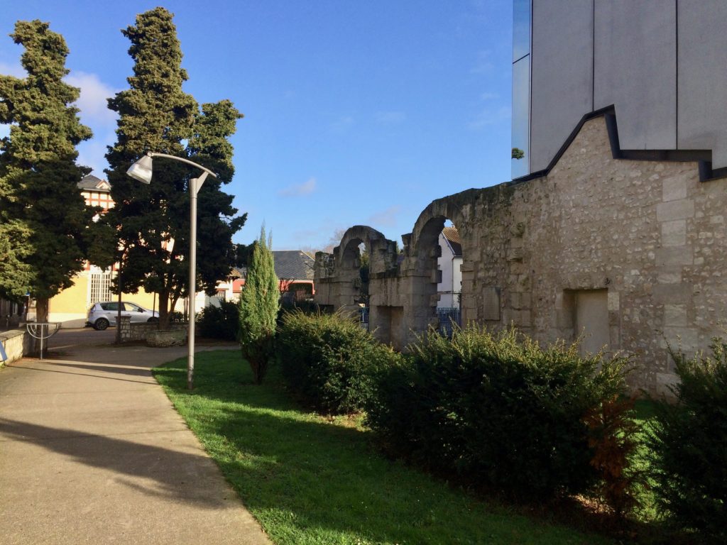 the cloisters in Louviers