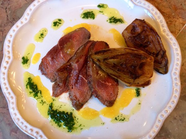 Duck Breast with Two Sauces
