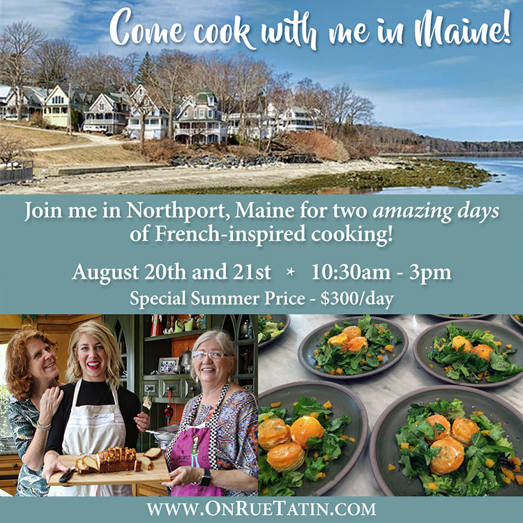 Bringing France to Maine in August