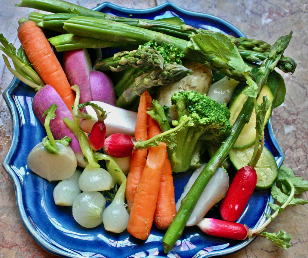seasonal vegetables, French market